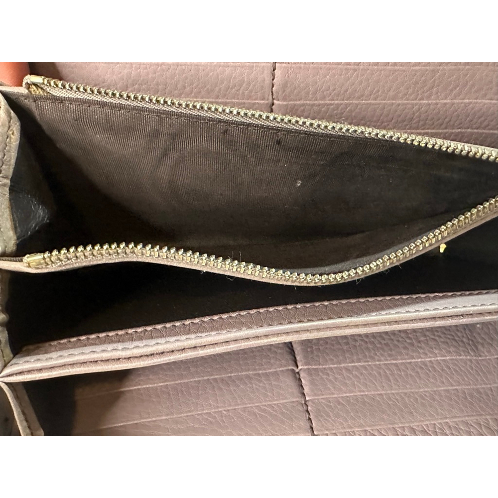 Gucci Zip Around Wallet Purple/Gray One Size - Picture 8 of 8
